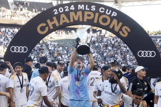 Goalkeeper John McCarthy clinches a title for LA Galaxy in his third consecutive MLS Cup final.