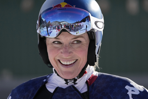 Vonn places 24th in secondary super-G event, showing progress in her return to ski racing at age 40