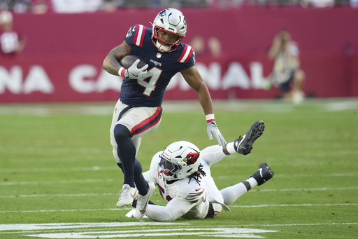 Patriots fail to secure a yard against Cardinals when critical; upcoming games appear even more challenging.