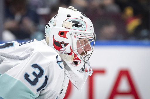 Kraken triumph over Canucks 5-4 in overtime after rallying from 3-goal deficit in the third period