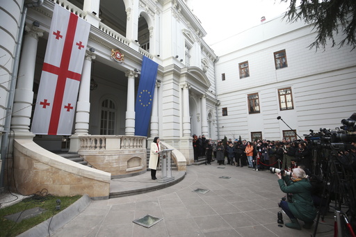 Kavelashvili sworn in as president of Georgia, complicating EU accession efforts