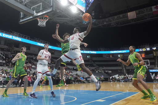 Oregon, ranked 10th, defeats Stanford 76-61 in a contest between ex-Pac-12 rivals