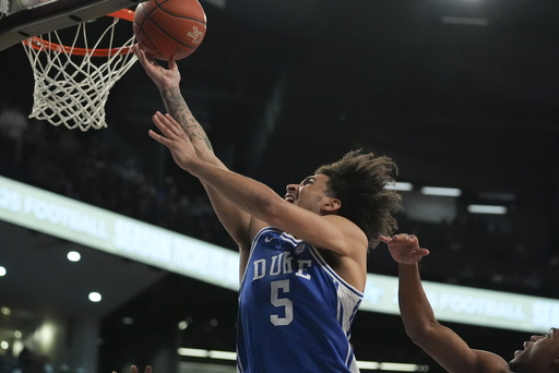 Knueppel contributes 18 points in No. 5 Duke’s dominant 82-56 victory against Georgia Tech