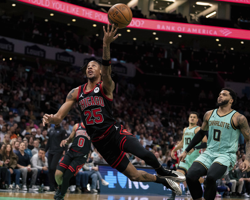 Coby White and Torrey Craig guide the Bulls to an overtime victory over the Hornets, 115-108