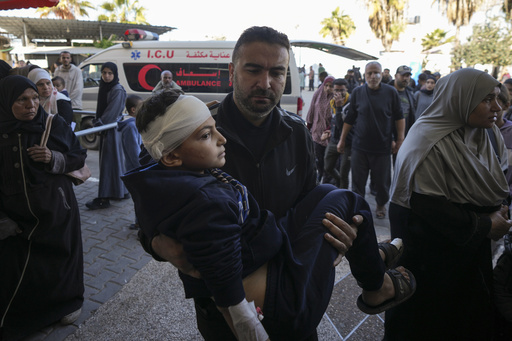 Hospital reports at least 21 fatalities from Israeli airstrike on Gaza tent camp.