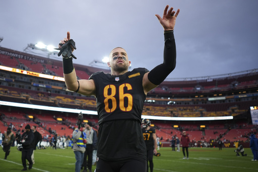 Zach Ertz suits up for the Commanders to face the Eagles just a week post-concussion.