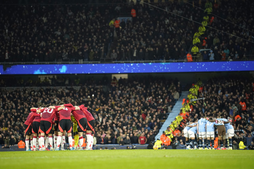 Man City reports the death of a fan during the derby against United.