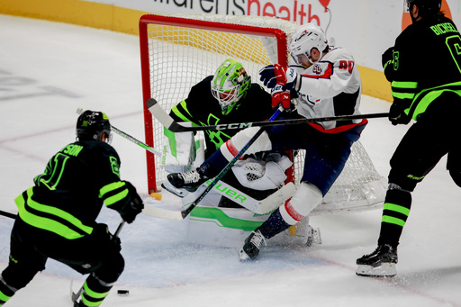 Roope Hintz nets two goals, Jake Oettinger records 25 saves as Stars defeat hot Capitals 3-1