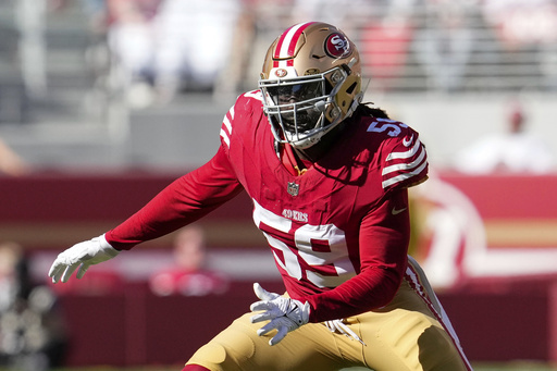 49ers linebacker De’Vondre Campbell declines to play following demotion from starting position