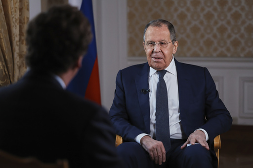 In an interview, the foreign minister asserts that Russia will employ ‘every method’ to protect its interests.