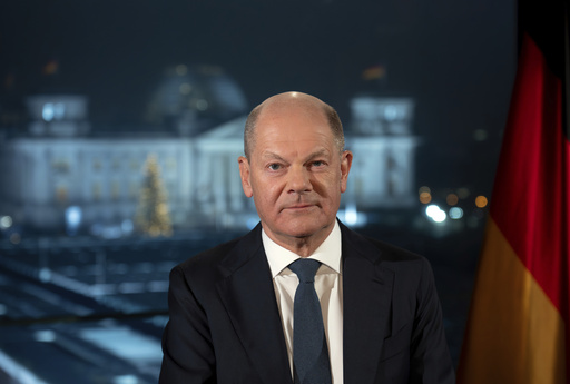 Scholz urges Germans to come together in solidarity this New Year despite ongoing challenges.