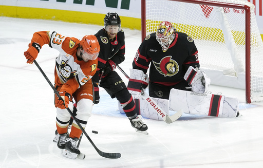 Batherson tallies a hat trick and an assist in Senators’ 5-1 victory over Ducks