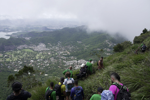 A man with paraplegia in Brazil embarks on a challenging ascent on one of Rio de Janeiro’s most difficult trails.