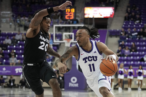 TCU’s top scorer Frankie Collins sidelined for the season due to broken left foot