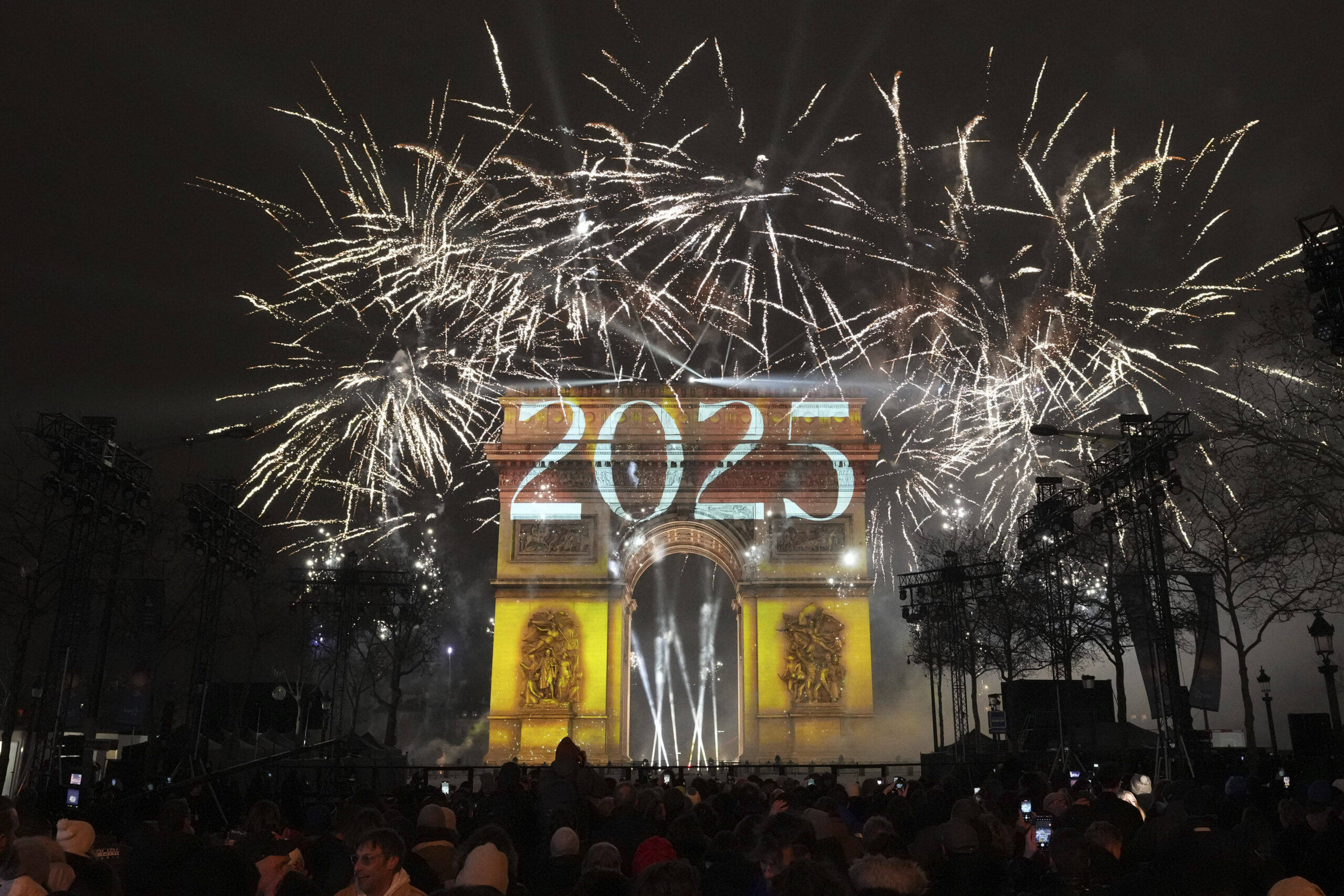 Paris New Year 2025