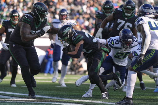 Seahawks defeat Jets 26-21 with Charbonnet’s crucial TD run and Williams’ 92-yard interception return