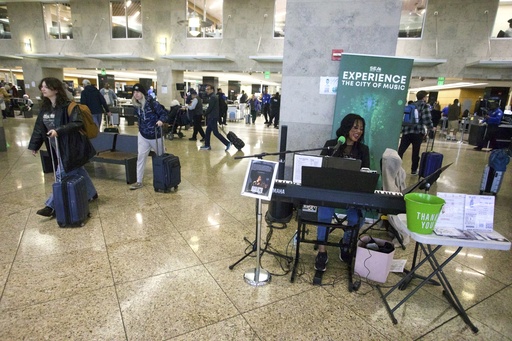 Airports now consider background music an essential element.