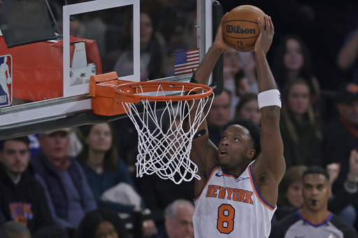 Towns and Anunoby both net 31 points to help the Knicks defeat the Raptors 139-125.