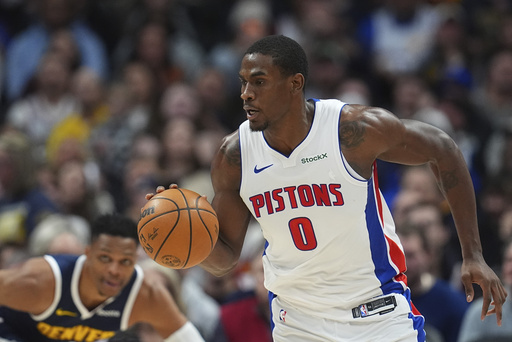 Nuggets triumph over Pistons 134-121 as Jokic nets 37 and Murray adds 34.