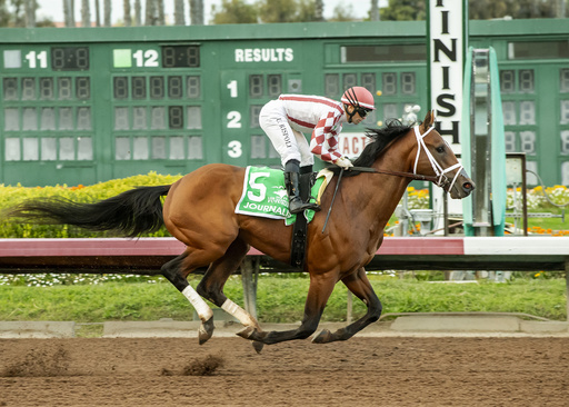 Journalism secures victory in Los Alamitos Derby, defeating three competitors from Bob Baffert