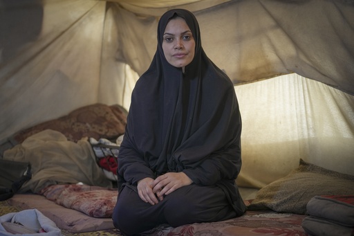 In Gaza’s densely populated tent settlements, women struggle with a life devoid of privacy.