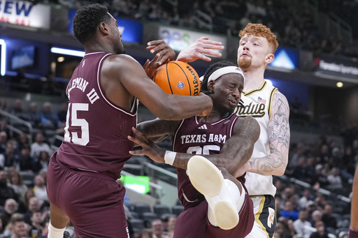 Pharrel Payne’s standout performance leads No. 17 Texas A&M to a 70-66 victory over No. 11 Purdue.