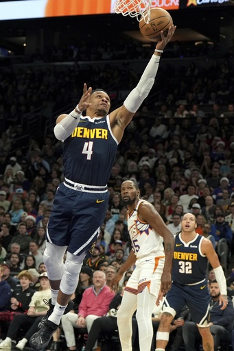 Durant and Beal each net 27 points as Suns defeat Nuggets 110-100 to complete Christmas games