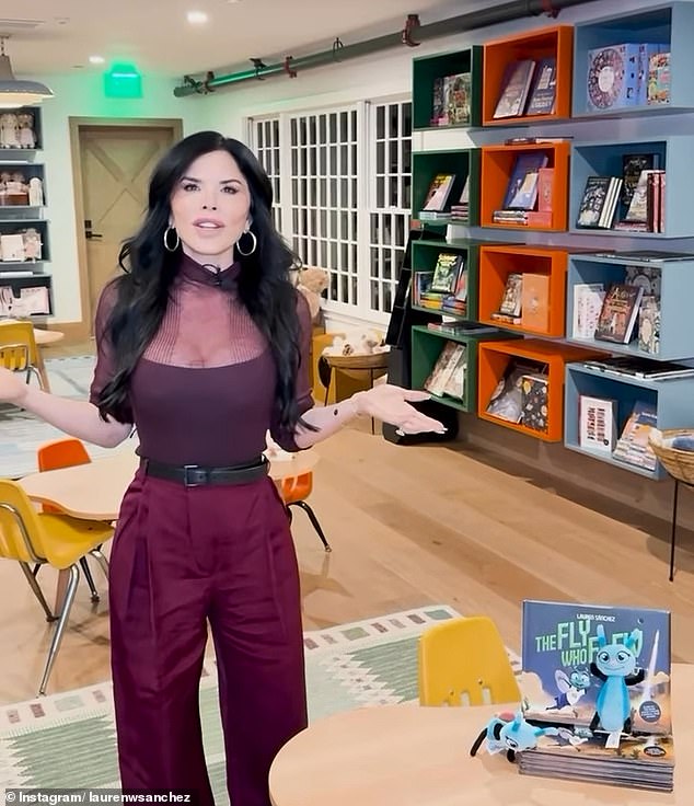 Lauren Sanchez Makes Waves with See-Through Outfit During Children's Bookstore Visit