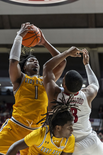 No. 6 Alabama defeats Kent State 81-54 despite struggles in shooting