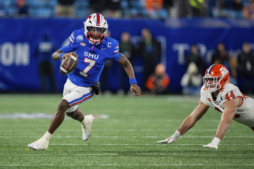 No. 8 SMU’s comeback effort falls flat in ACC championship; Mustangs now look to College Football Playoff prospects.