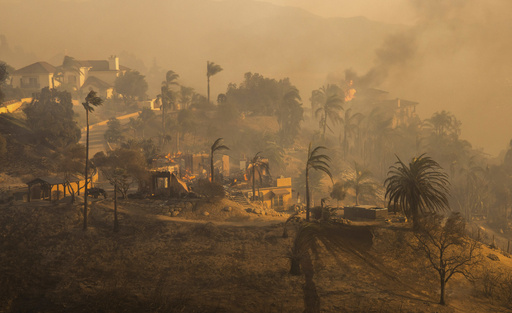 Southern California faces heightened fire danger as Santa Ana winds leave thousands without electricity.