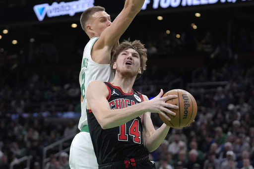 Zach LaVine nets a career-best 36 points as the Bulls fend off the Celtics 117-108.