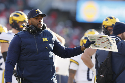 Michigan’s Sherrone Moore dismisses offensive coordinator Kirk Campbell following 2024 offensive difficulties.