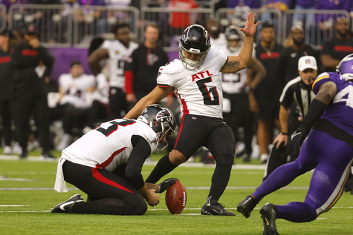 Falcons welcome kicker Riley Patterson following Younghoe Koo’s placement on injured reserve.