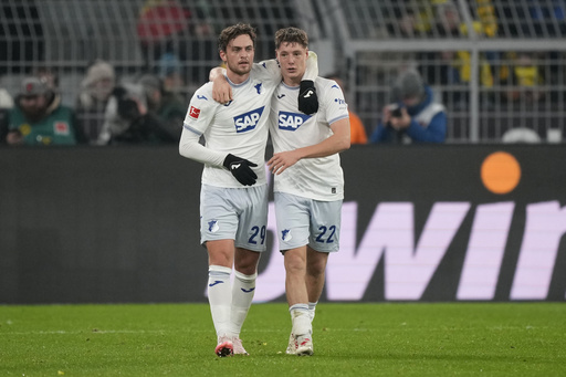 Bruun Larsen scores late to thwart Dortmund’s win hopes for Hoffenheim