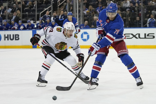 Rangers seek solutions following defeat against faltering Blackhawks