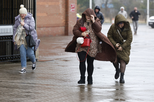 Storm Darragh wreaks havoc, leaving hundreds of thousands in the UK and Ireland without electricity.