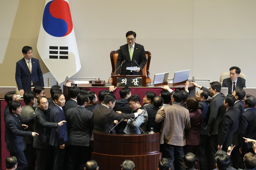 Opposition-led South Korean National Assembly passes impeachment motion against acting President Han