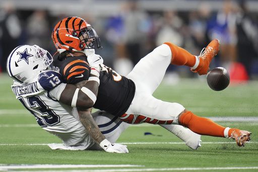 Cowboys’ Overshown sustains significant knee injury in matchup with Bengals, according to coach.