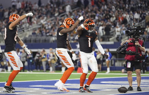 Burrow and Chase propel Bengals to 27-20 win following Cowboys’ mishandled punt play