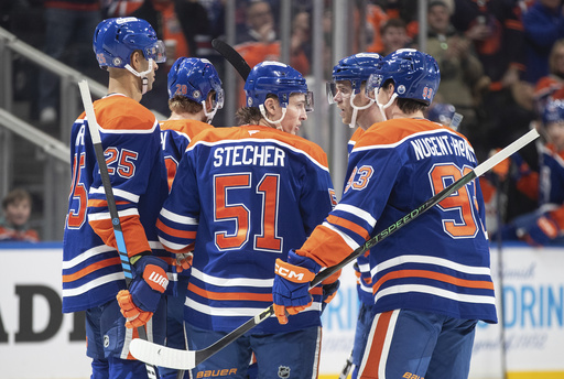 Nugent-Hopkins nets crucial goal, while McDavid and Brown contribute two assists each as Oilers defeat Utah 4-1