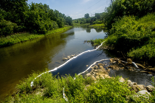 Company executive indicted for 2022 oil-chemical spill in Flint River, Michigan