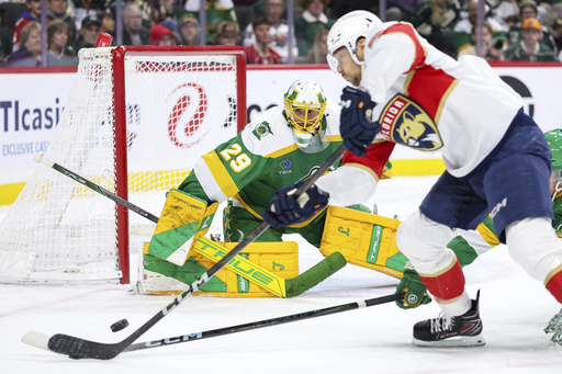 Matthew Tkachuk Scores Twice as Panthers Defeat Wild 6-1