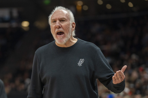 Spurs head coach Gregg Popovich shares his wish to get back on the sidelines in his initial remarks following his stroke.