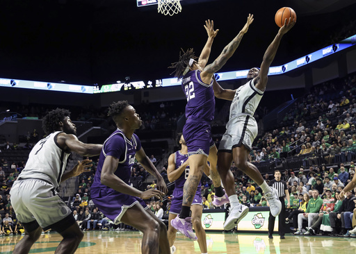 No. 12 Oregon defeats Stephen F. Austin 79-61 to secure a victory