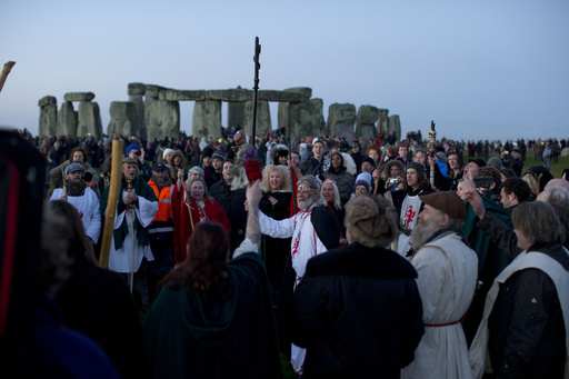 Stonehenge in Britain captivates attention once more as the winter solstice approaches.