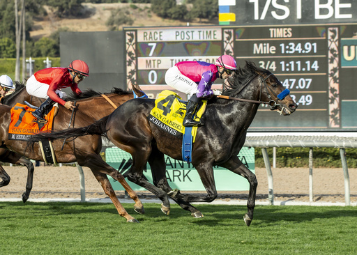 Raging Torrent Clinches Malibu Stakes at Santa Anita with Kentucky Derby Champion Mystik Dan Finishing Last