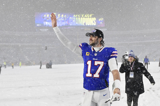 Buffalo Bills postpone practice and conduct virtual meetings due to over two feet of snowfall.