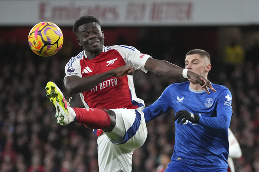 Arteta announces Saka sidelined for ‘several weeks’ due to hamstring strain