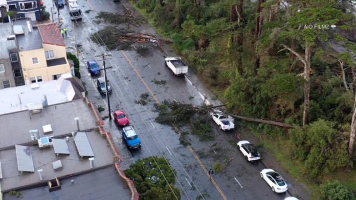 Historic First: Tornado Warning Shakes Downtown San Francisco Amid Fierce Storms